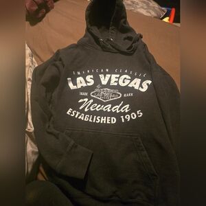 Black Las Vegas Graphic Hoodie